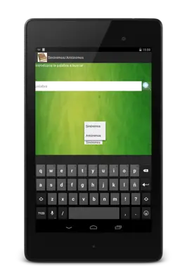 Diccionario Espanol android App screenshot 1