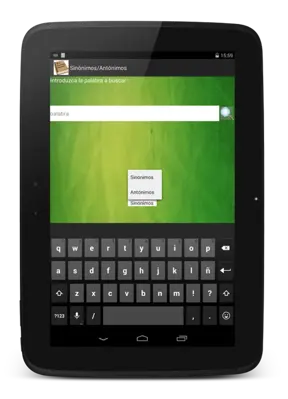 Diccionario Espanol android App screenshot 4