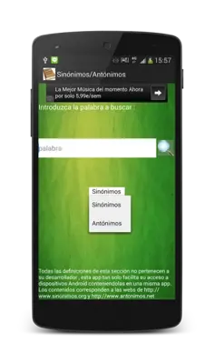 Diccionario Espanol android App screenshot 7